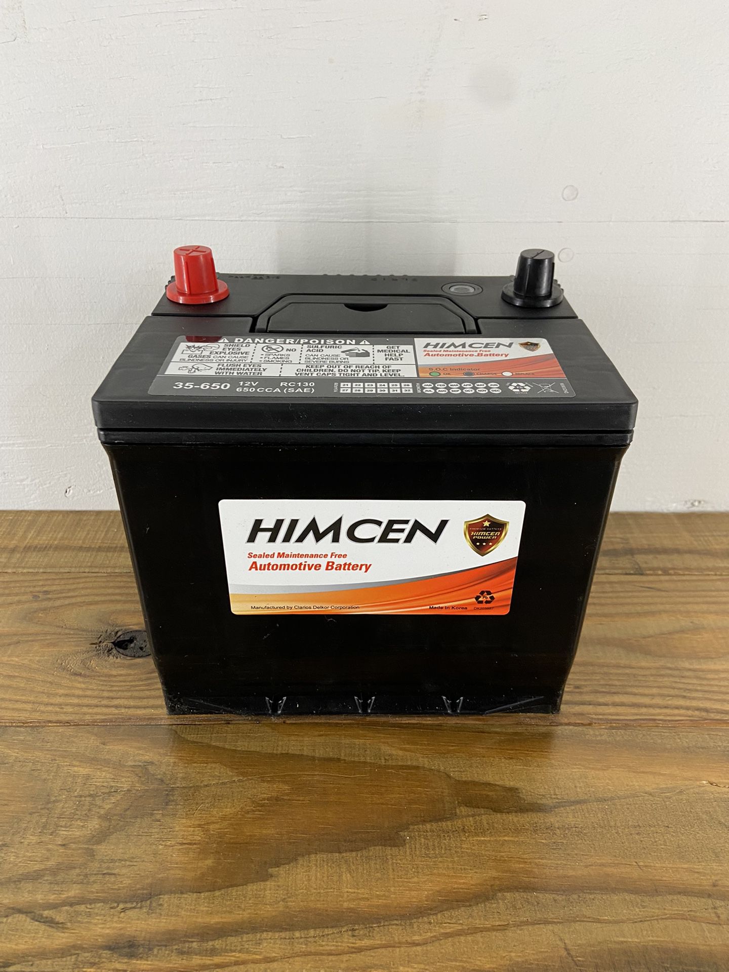 New Car Battery Group Size 35 - $130