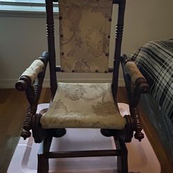 Late 1800’s Antique Child Rocking Chair