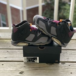BRAND NEW JORDAN 6 “BORDEAUX” FOR SALE!!!  GS SIZE 6.5  $170