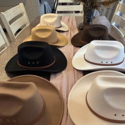 New! Unisex Cowboy Hats 🖤 $20  Pickup 🛻 99 Grove Ave   Delivery 🚚 $3