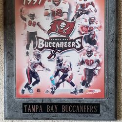 1997 Tampa Bay Buccaneers Plaque