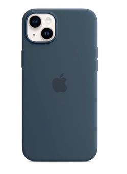 Apple iPhone 14 Plus Silicone Case with MagSafe - Storm Blue