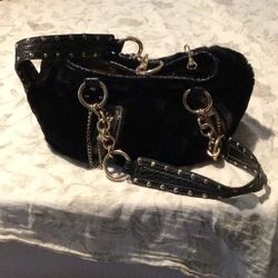 Kathy Van Zeeland Fur Purse