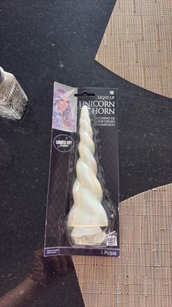 Unicorn horn and hi/low shimmer skirt