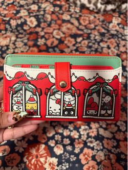 Sanrio Hello Kitty and Friends Christmas House Wallet - BoxLunch Exclusive