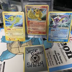 Eeveelution Gold Star Lot