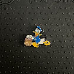Disney 2025 WDW Hidden Mickey Disney Donald Duck Easter Basket Eggs Pin