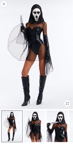 Ghost Face Halloween costume