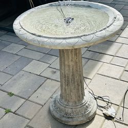Concrete Bird Bath