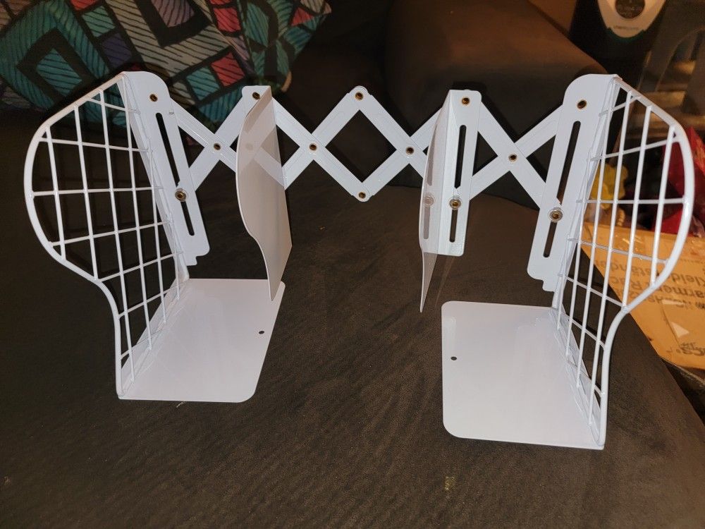 💞NEW ADJUSTABLE BOOK ENDS AND DIVIDERS. GREAT FOR DESK TOPS