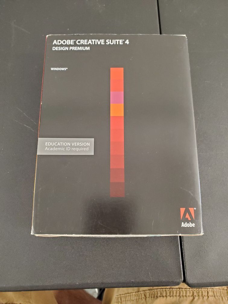 ADOBE CREATIVE SUITE 4 WINDOWS EDUCATION VERSION ACADEMIC ID REQUIRED A6
