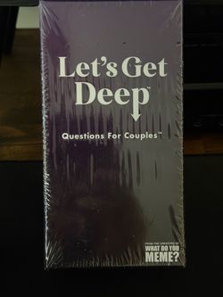 Let’s get Deep questions for couples game