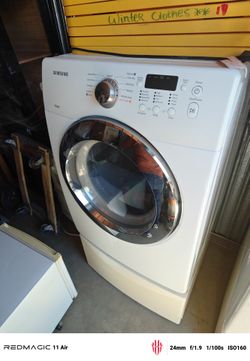 Washer and dryer