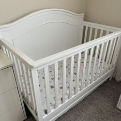 Baby Crib With Mattress