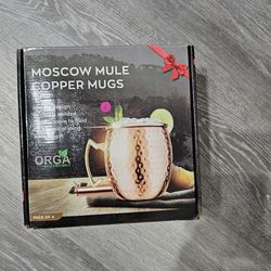 Brand New Copper Mugs 