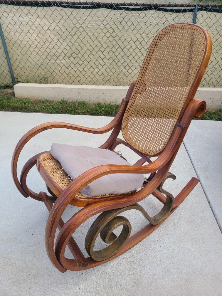 Vintage Wood Rocking Chair
