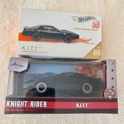 Kinight Rider, K.I.T.T., Hollywood Rides, Diecast, Scale 1:32. Hot Wheels I Series 1
