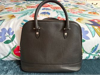 Brooks Brother Genuine Leather Top Handle Purse
