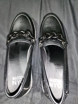 Madden NY black Mary Janes
