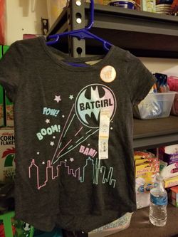 Girls Batgirl Shirt - Size 4