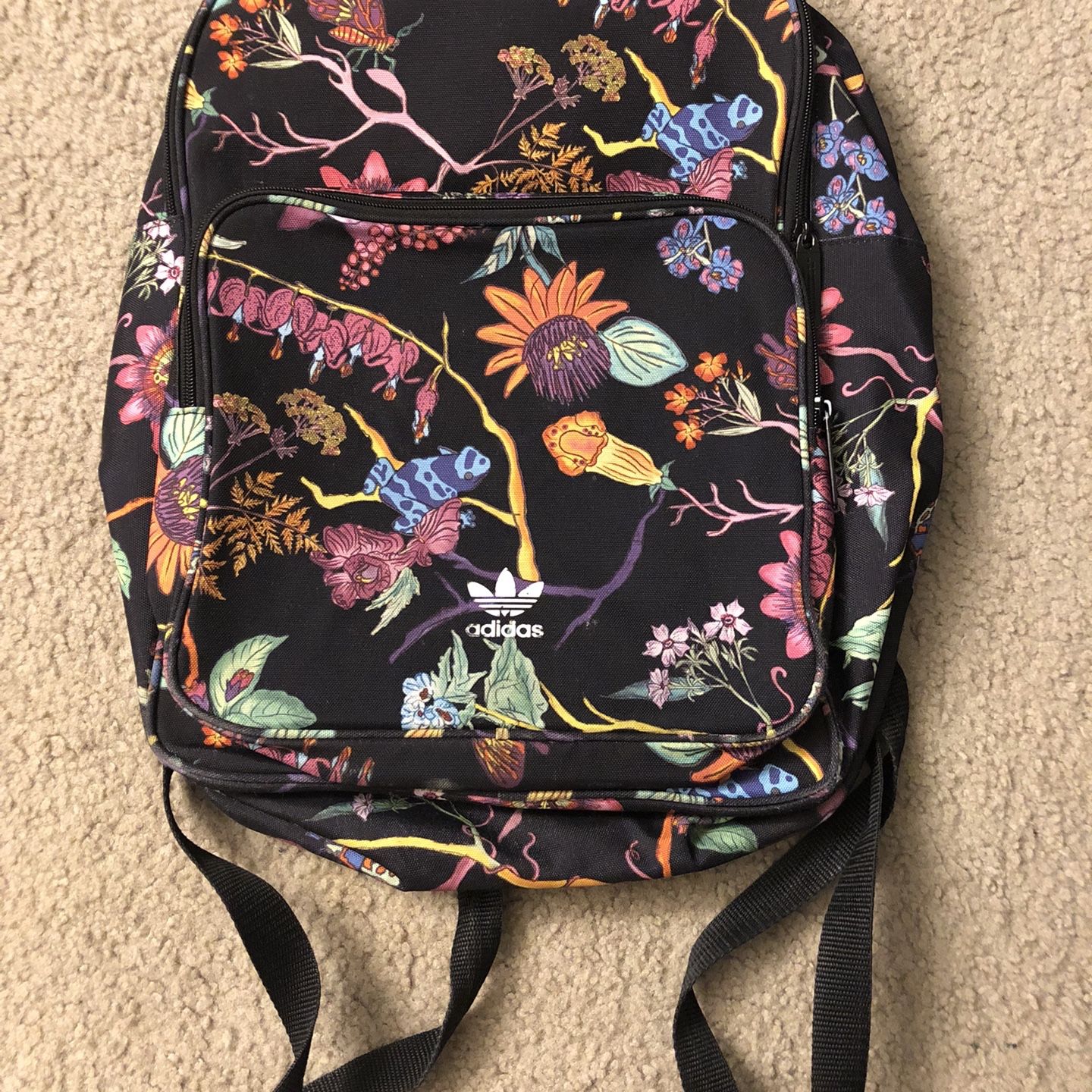 Zahra College Flower Backpack Adidas Originals Backpack In Floral