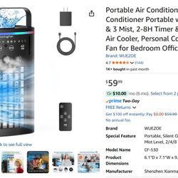 Portable Air Conditioners, Mini Air 