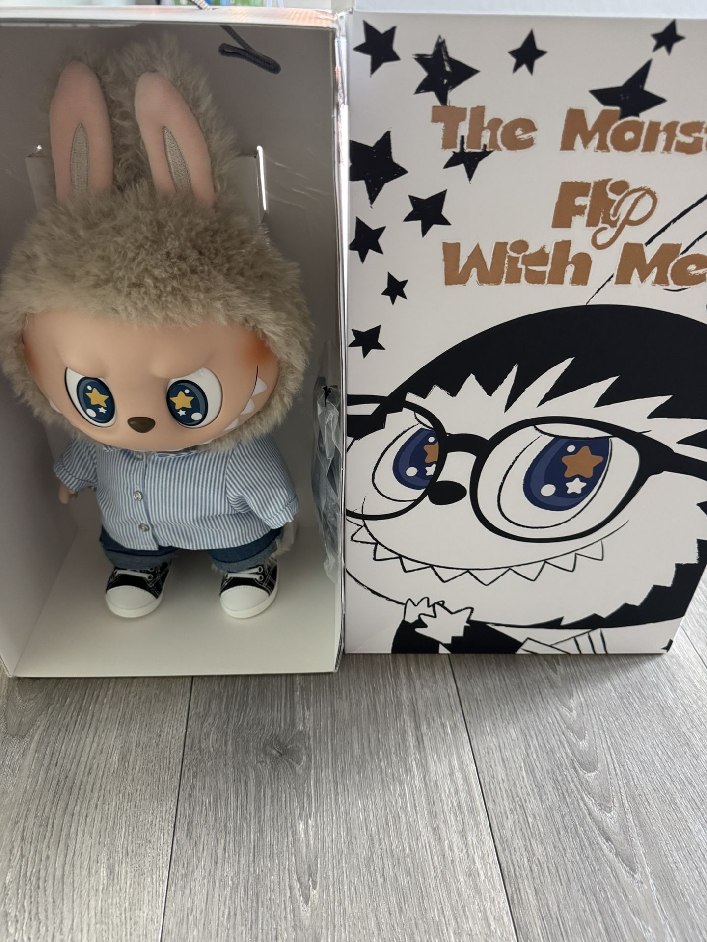 Flip with me labubu 店頭購入品】THE MONSTERS FLIP WITH ME LABUBU