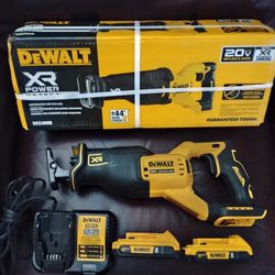 DeWalt 20v Max Brushless Reciprocating Saws 2 