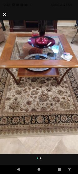 Coffee table and end table
