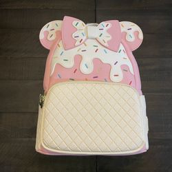 Disney Minnie Mouse Strawberry Sundae Mini Backpack - Pink a la Mode 