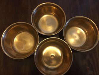 gold bowl metal
