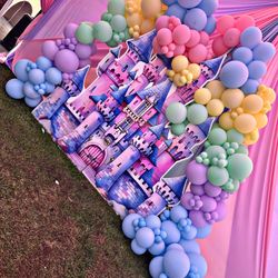 Wooden Princess Castle Prop 