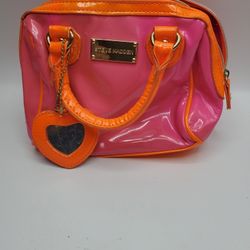 Pink Vinyl Purse