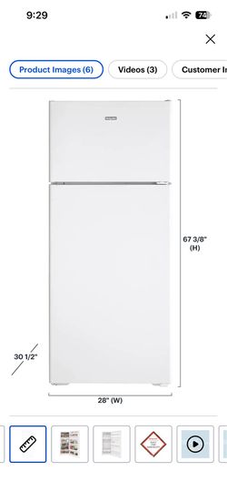 White Refrigerator