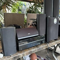 Yamaha Receiver And Energy Speakers 