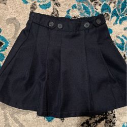Girls Uniform Skirt w/ build in short