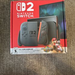 Nintendo Switch 2 Console & Mario Kart World Bundle IN HAND