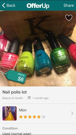 Nail polish lot