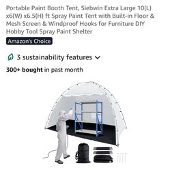 Portable Paint Booth