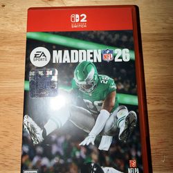 Madden 26 Nintendo switch 2