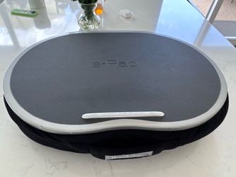 Large Laptop cushion with zipper compartment
