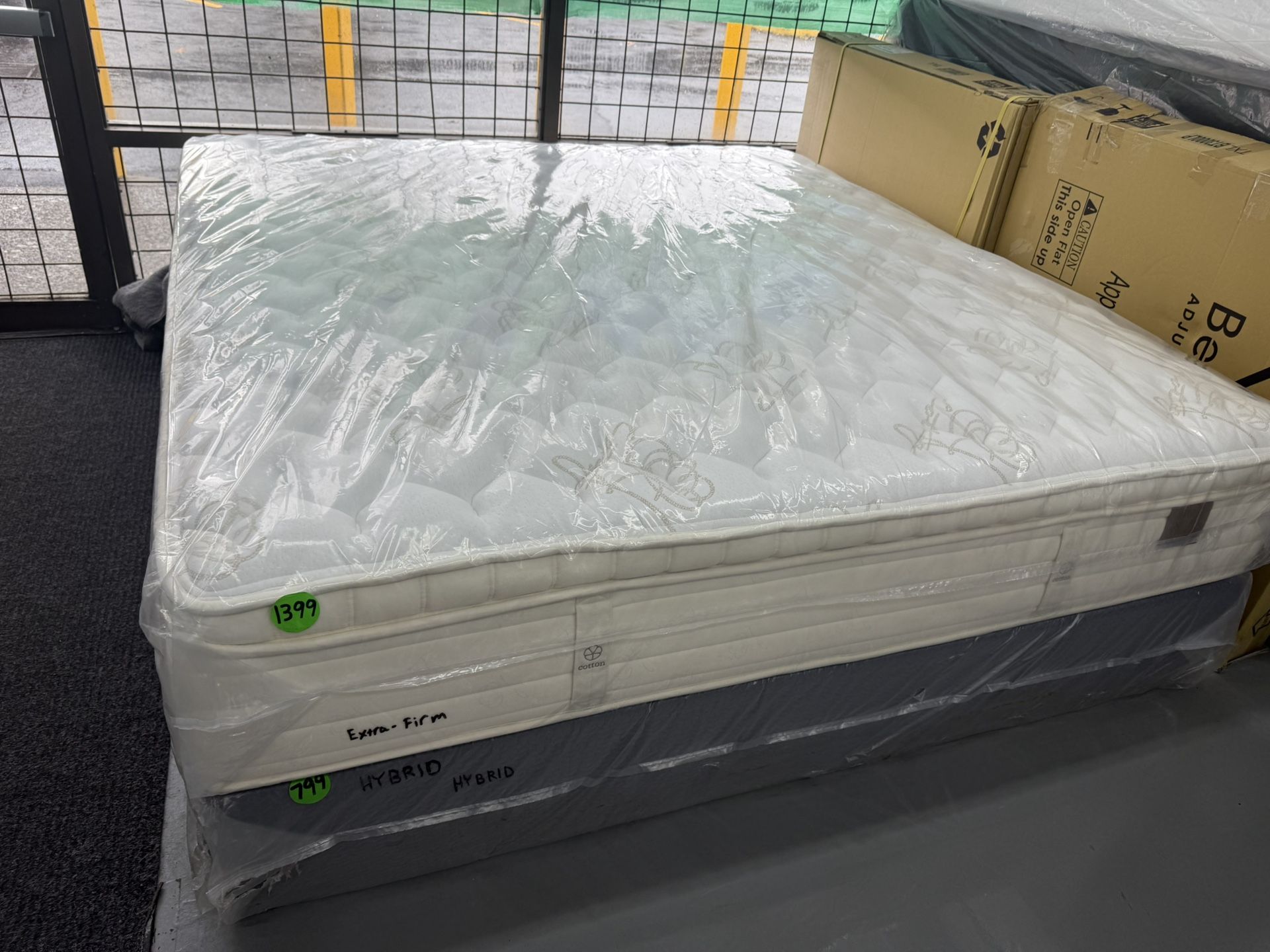 KING SIZE KING KOIL MATTRESS & BOX SPRINGS BED SET