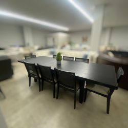Harrison 9-piece Extendable Dining Set 🚚 DELIVERY AVAILABLE