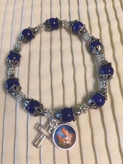 Earth Rosary Bracelet new. (118)