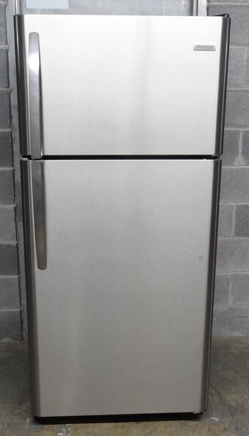 Frigidaire 30" Top Freezer Refrigerator W/ Ice Maker (18 cu. ft.) Stainless Steel - LFTR1832TF