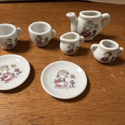 Mini Made In Japan Vintage Tea Set Toy