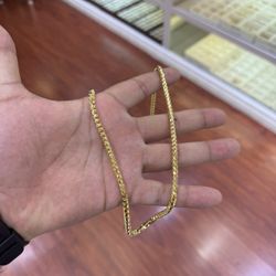 14k Solid Franco-26”-4.5MM THICK-68.1 GR