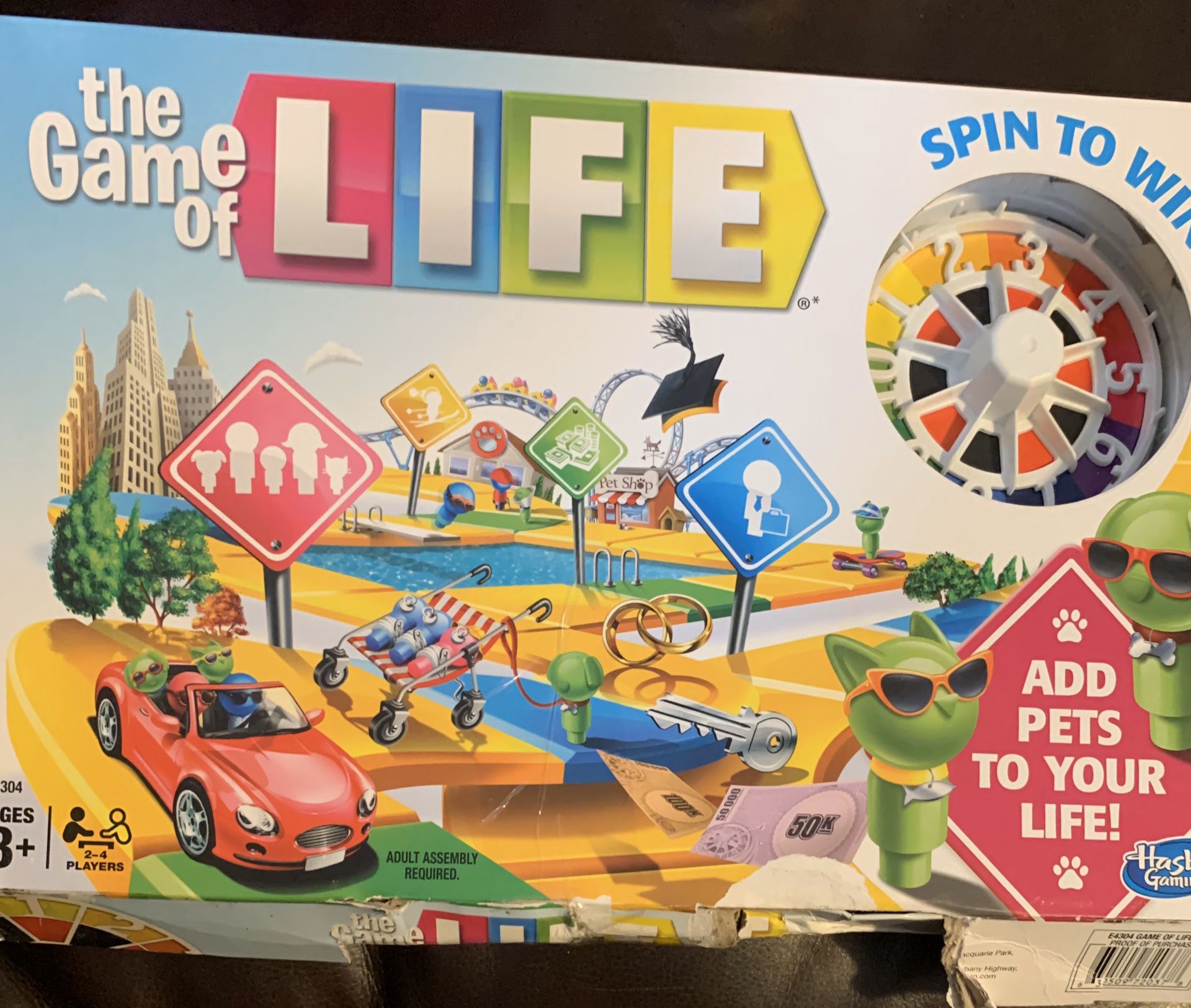 The Game of Life Board game - Read Description