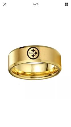 Gold Pittsburgh Steelers Ring