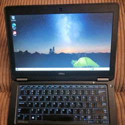 Dell Latitude UltraBook Laptop Intel Core i5 16 GB RAM 128 GB SSD Webcam HDMI Wi-Fi & Bluetooth Wireless Windows Professional 64 Bit OS 